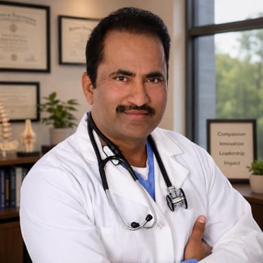 Building a Career in Healthcare milestone in Dr. Vijay Kumar's journey
