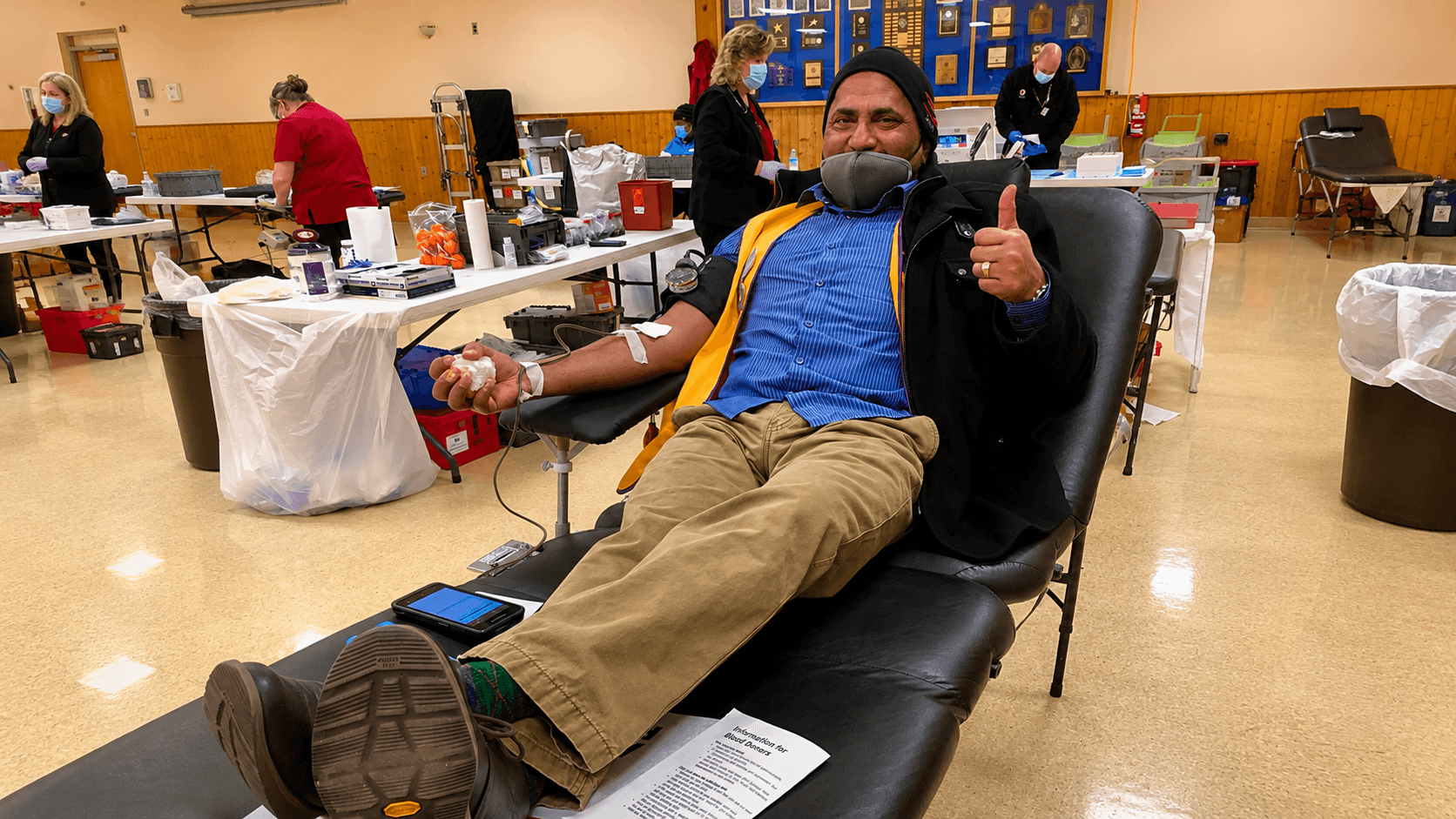 Supporting Community Blood Donation from Dr. Vijay Kumar media gallery
