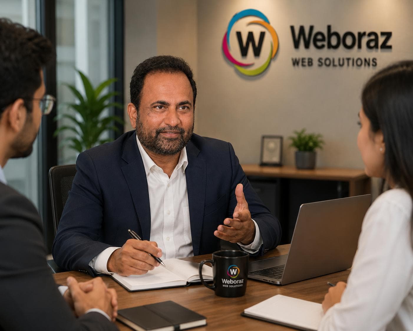 Dr. Vijay Kumar role at Weboraz Web Solutions
