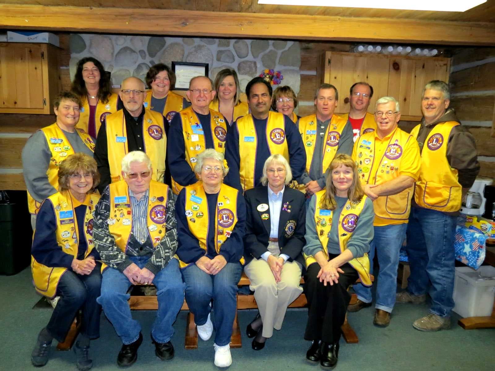 Dr. Vijay Kumar serving with Lions Clubs International and supporting community service