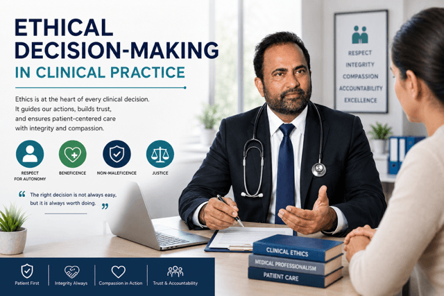 Ethical decision-making in clinical practice and patient trust in healthcare