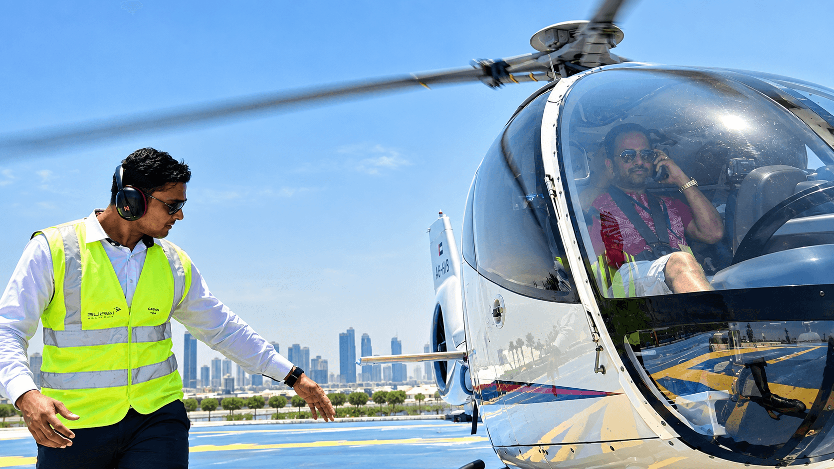 Aerial view of Dubai reflecting on life journey and personal growth