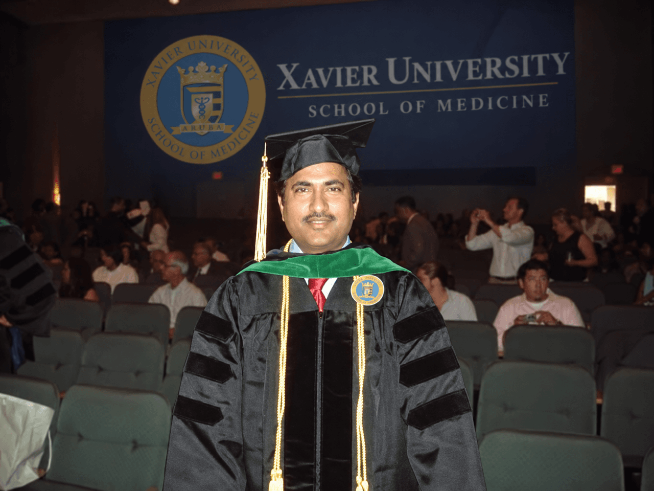 Dr. Vijay Kumar at medical school graduation reflecting on the physician's oath